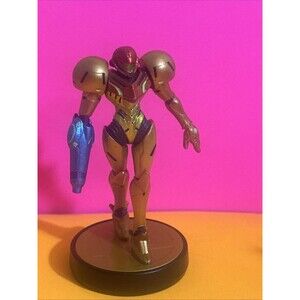Samus Aran Metroid Amiibo Super Smash Bros. Series Figure Nintendo